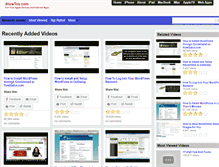 Tablet Screenshot of ihowtos.com